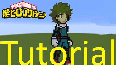 How To Build Izuku Midoriya Deku From My Hero Academia In Minecraft