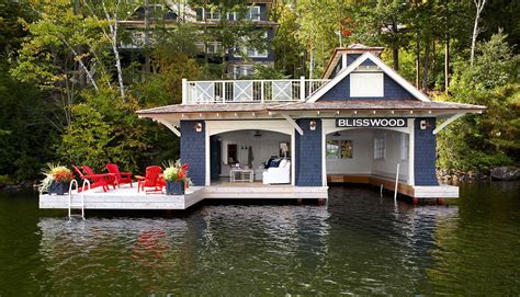 Blisswood — Muskoka Lake House Floating House House Boat