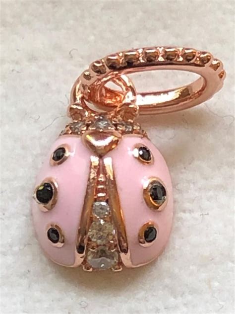 Pandora jewelry infinite shine pandora rose charm. Pandora Charms, Lucky Pink Ladybird Pendant, Rose Gold ...