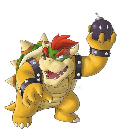 B For Bowser By Luphin On Deviantart