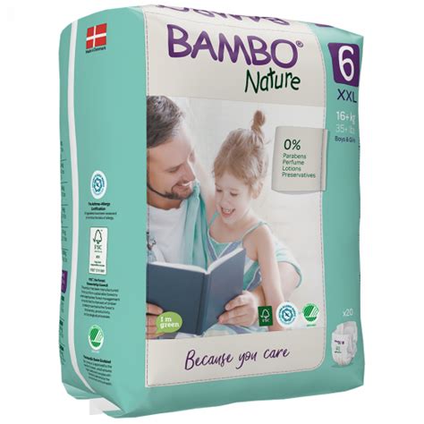 Bambo Diapers Size 6 16kg 20 Count Bambinijo