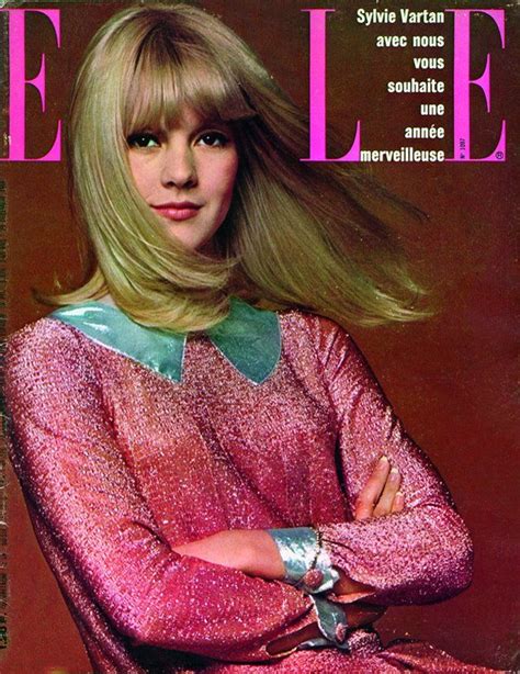 Elle Sylvie Vartan Elle Magazine Sixties Fashion 1960s Fashion
