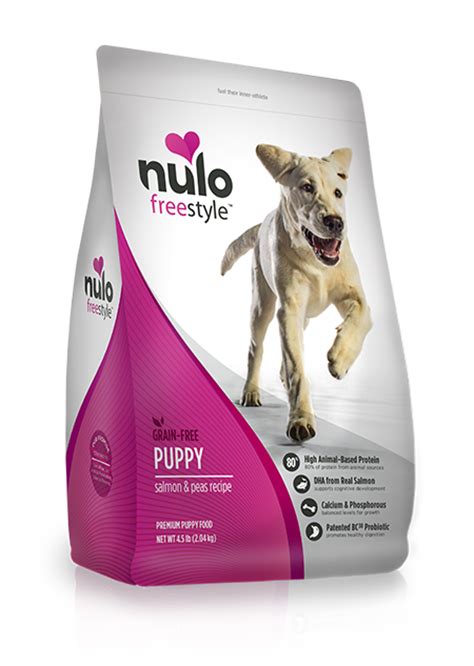 Annamaet ultra 32% dog food. Nulo Puppy Food Grain Free Salmon & Peas Recipe 11 lb bag