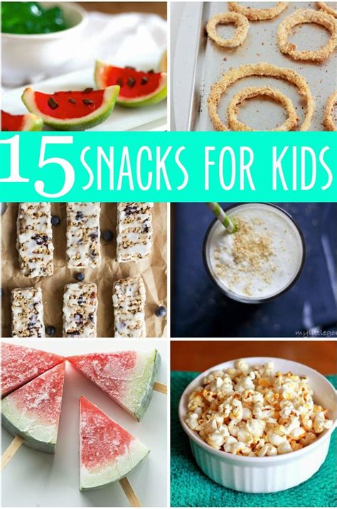 15 Snacks For Kids With Jesseca From One Sweet Appetite Housewife