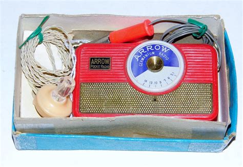 Vintage Arrow Pocket Germanium Radio Earphone Listening O Flickr