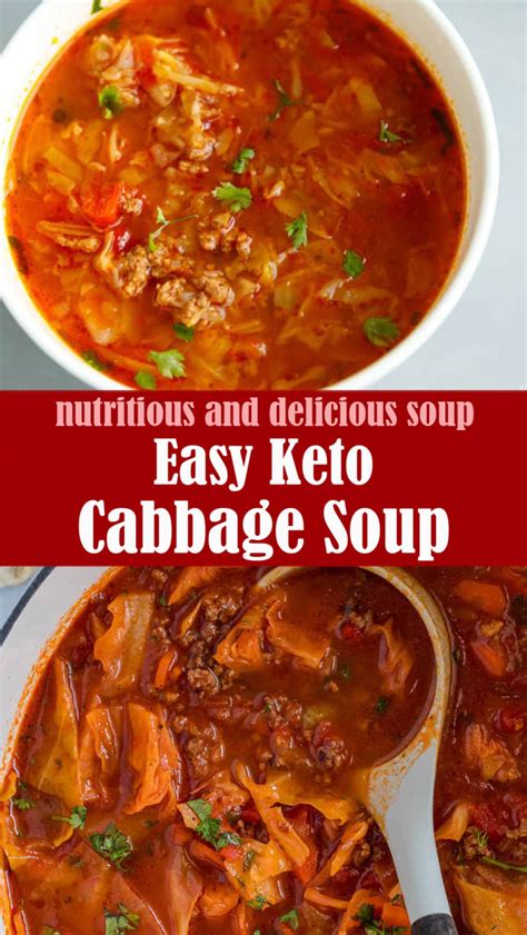 Easy Keto Cabbage Soup Reserveamana