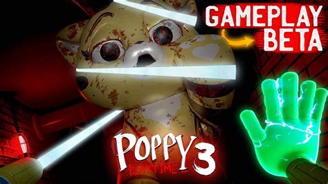 New Gameplay Poppy Playtime Chapter 3 Cat Bee Jumpscares Youtube