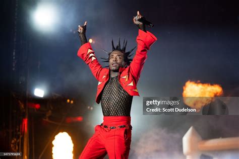 Rapper Lil Uzi Vert Performs Onstage During Day 3 Of Rolling Loud Los