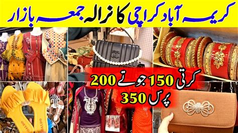 Karimabad Karachi Footwear Hand Bags Fancysuit Shopping In Jumma