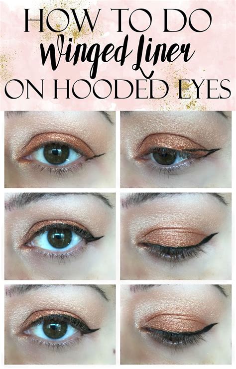 Today imma show y'all how to do your eyeshadow if you have hooded eyes just like ya girl. How to Apply Winged Liner on Hooded Eyes // Tutorial ...