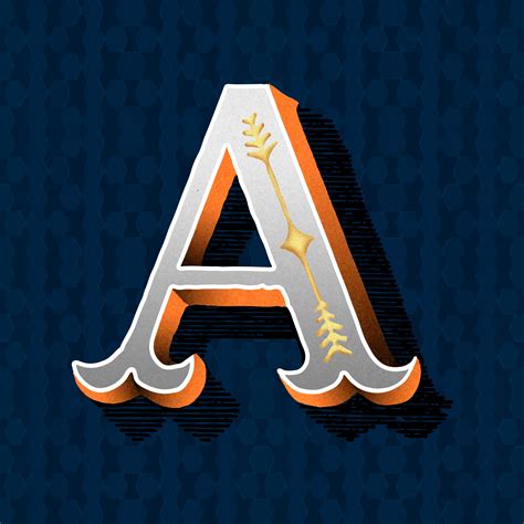 Capital Letter A Vintage Typography Style Download Free Vectors