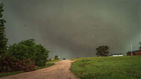 End Of The World Tornado Up Close Sulphur Oklahoma Raw Footage May 9