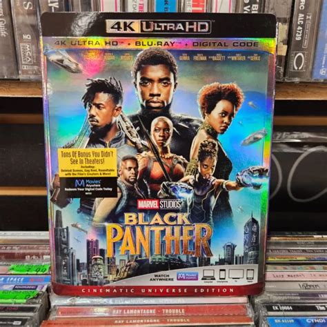Black Panther Cinematic Universe Edition 4k Uhd Blu Ray New 1499