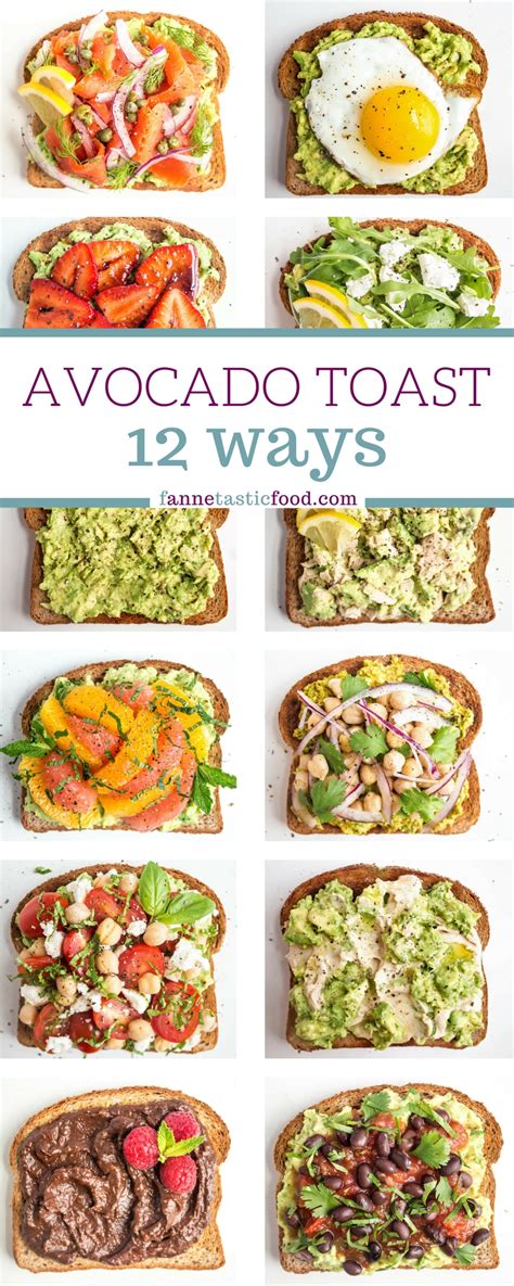 Avocado Toast Recipes Easy And Fast Mix Match Ideas