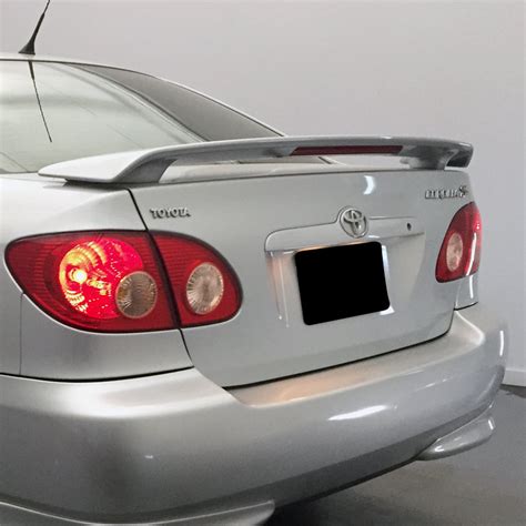 Spec D Spoiler Toyota Corolla 2003 2008 Wing Includes Led Light
