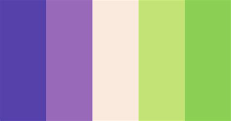 Purple And Green Color Scheme Green