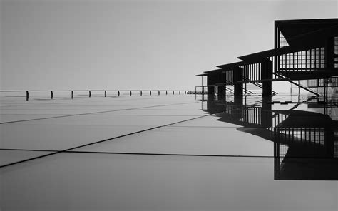 Grayscale Photography Of Bridge · Free Stock Photo