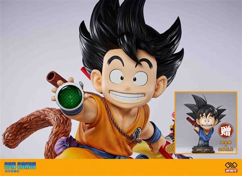 Infinite Studio Dragon Ball Z Kid Goku Mirai Collectibles