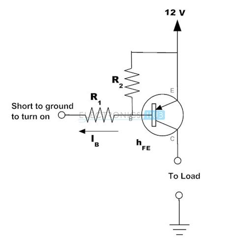 How To Determine Resistor Values For Pnp Transistor
