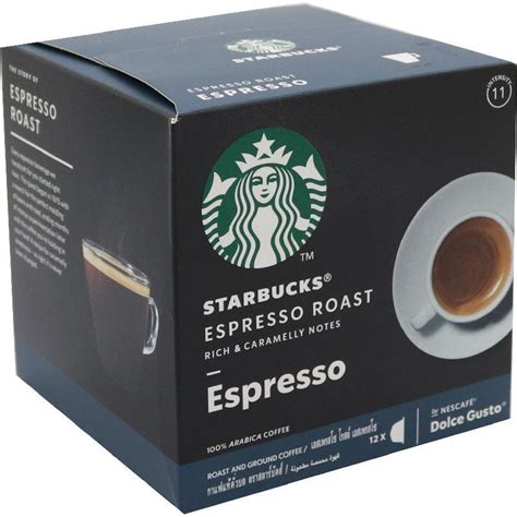 NescafÉ Dolce Gusto Starbucks Espresso Roast Coffee Capsules 12 Pieces