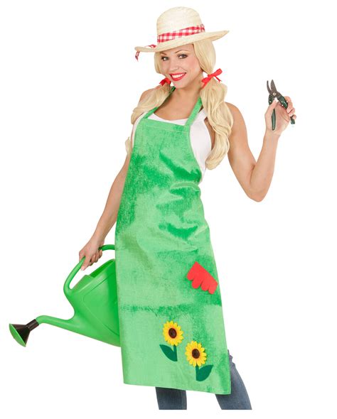 Gardeners Apron With Sunflowers Costume Accessories Horror