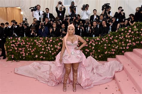 Nicki Minaj At The 2019 Met Gala Sexiest Met Gala Dresses 2019