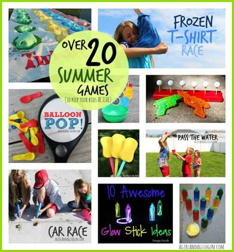 Outdoor Games To Play In Summer Keep Those Kids Active A Girl And