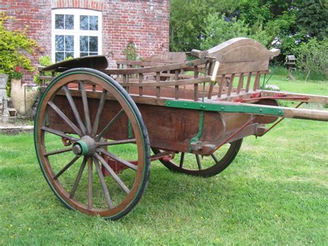 Wooden Horse Drawn Delivery Cart 263820 Uk