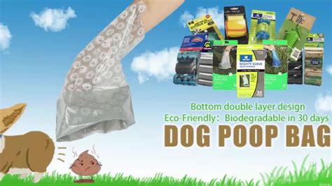 Eco Friendly Cornstarch Flushable Dog Poop Plastic Bag Buy Flushable