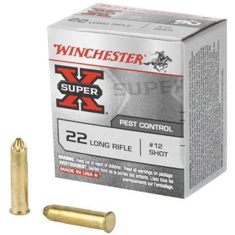 Winchester Super X 22 Lr 50 Rounds 12 Shot X22lrs Keep Shooting