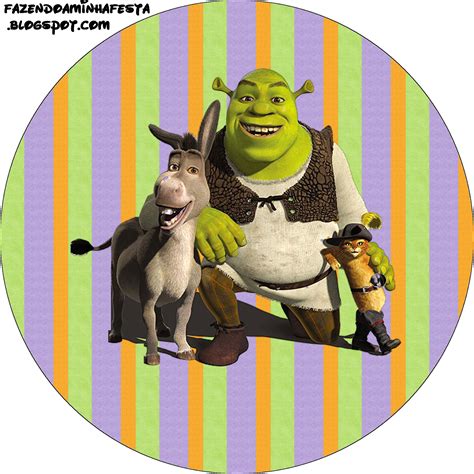 Imprimibles De Shrek 2 Ideas Y Material Gratis Para Fiestas Y