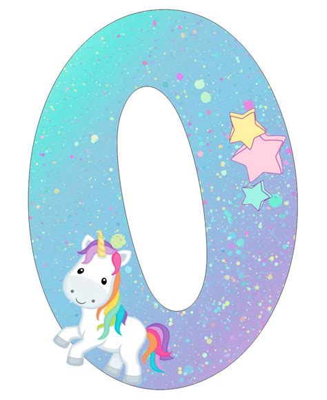The number 'zero' is shaped more like an oval while the letter 'o' is shaped like a circle. Buchstabe - Letter O | Unicorn alphabet, My little pony birthday ...
