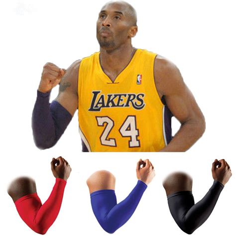 1pair Flexible Basketball Arm Sleeves Brace Lengthen Armguards