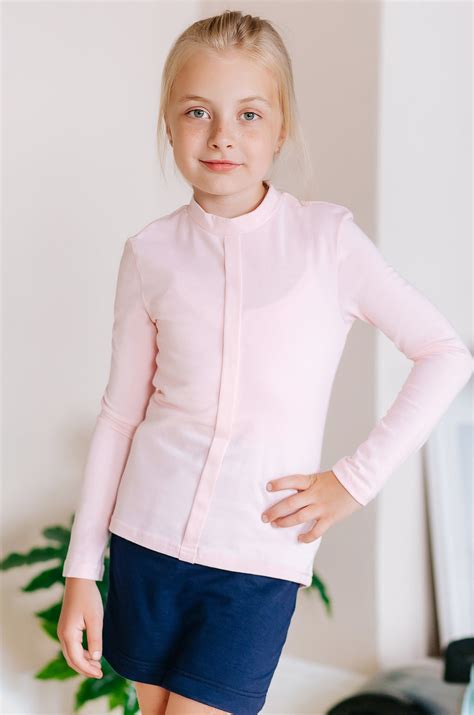 Блузка для девочки Batik 6568004 розовый купить оптом в HappyWear.ru