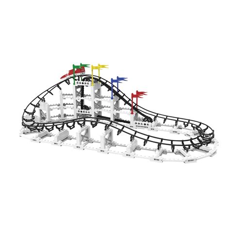 Cdx Blocks Roller Coaster Building Block Sets Toy Rollercoaster Model