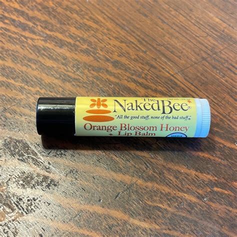 The Naked Bee Orange Blossom Honey Lip Balm Review Abillion