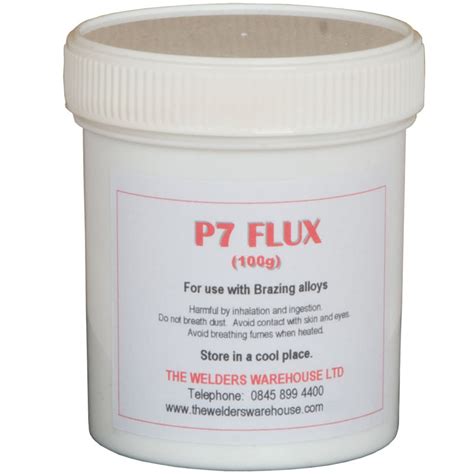 The Welders Warehouse - P7 x 100g Brazing Flux for most ...
