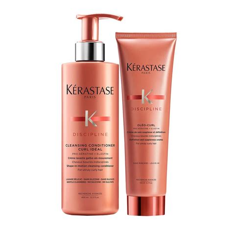 Kérastase Discipline Curl Idéal Set Cleansing Conditioner 400ml Oléo