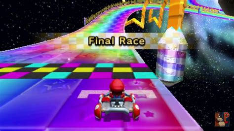 Rainbow Road 3ds Mario Kart Racing Wiki Fandom