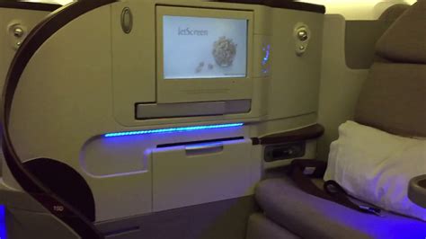 Business Class Jet Airways Flight To Mumbai Youtube
