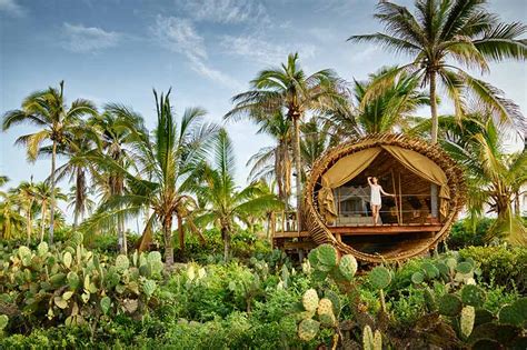 Treehouse Playa Viva Luxury Eco Resort Mexico