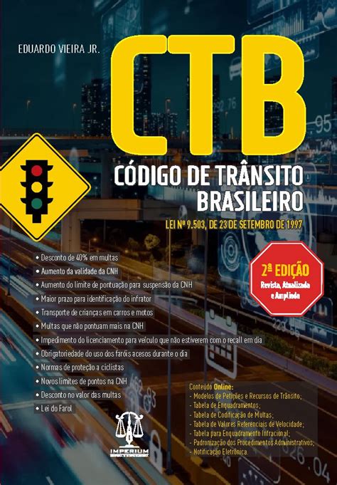 CTB CÓDIGO DE TRANSITO BRASILEIRO 2ª Edição Editora Imperium