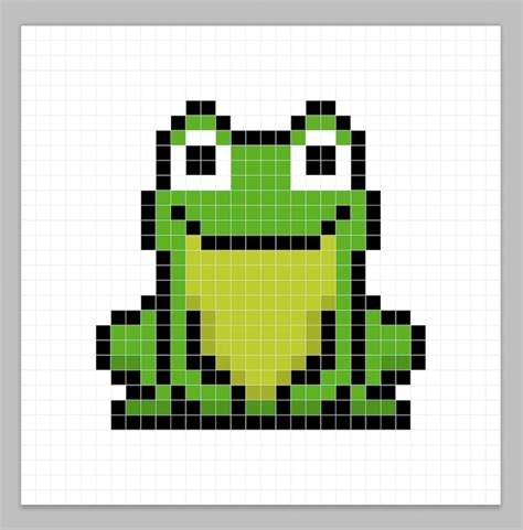 How To Make A Pixel Art Frog Mega Voxels