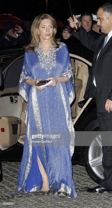 Queen Noor Of Jordan Arrives At The Womens World Awards At The Queen Noor Kaftan