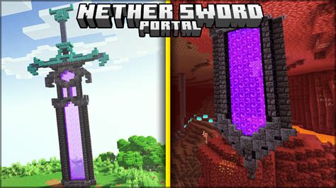 Nether Sword Portal In Minecraft Marketplace Minecraft