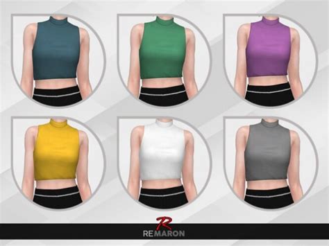Turtleneck Top 01 For Women By Remaron At Tsr Sims 4 Updates