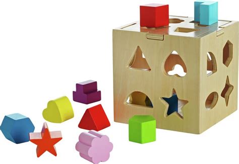 Buy Chad Valley Playsmart Wooden Shape Sorter Early Learning Toys Argos
