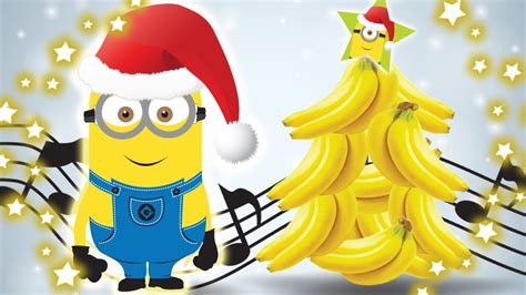 Minions Christmas Banana ★ Magic Jingle Bells - YouTube