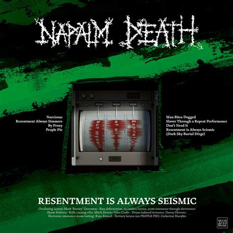 Album Napalm Death Resentment Is Always Seismic A Final Throw Of