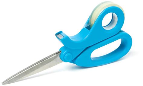 There Are Now Scissors With Tape Built Into The Handle For Easy T